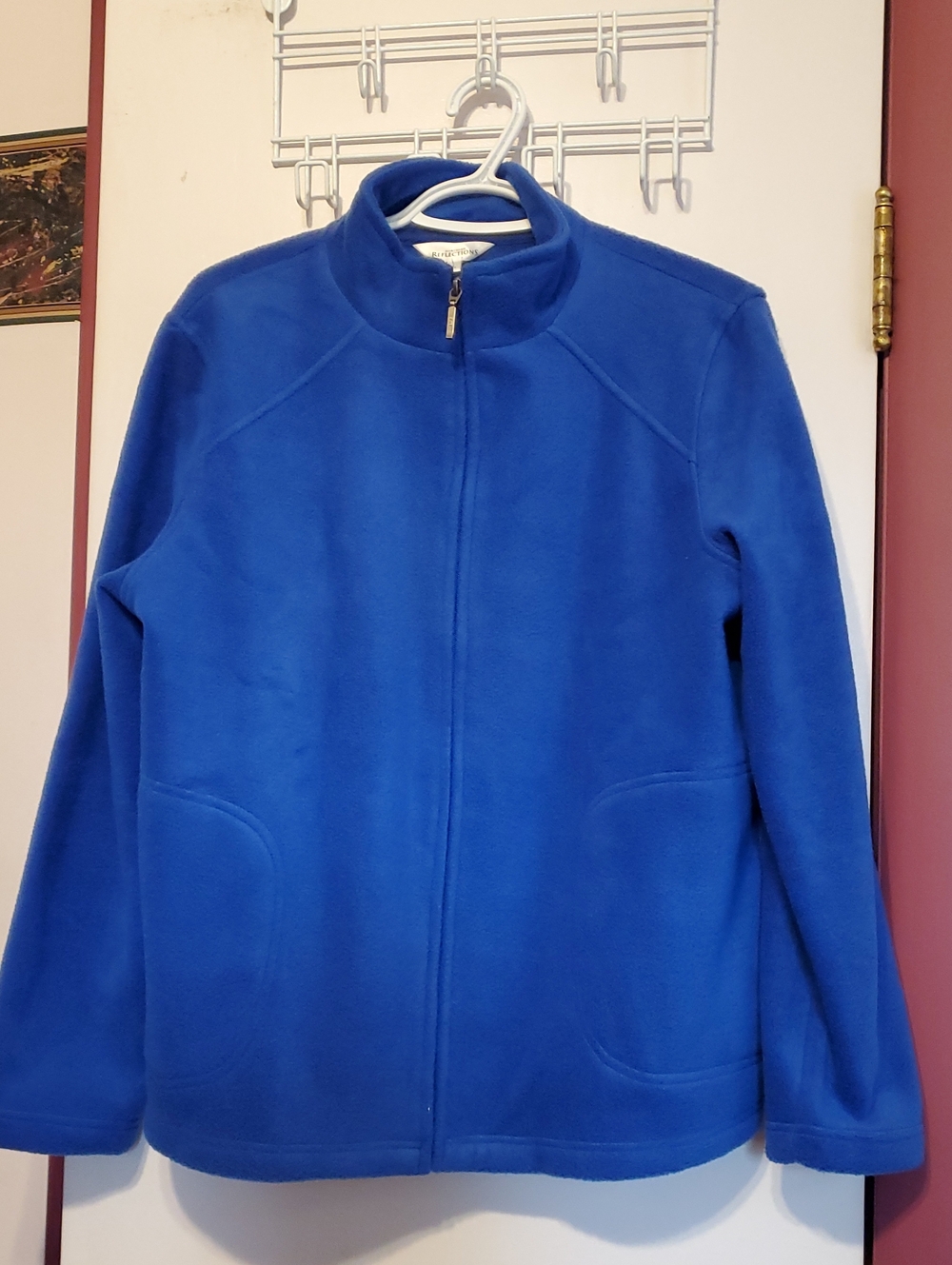 Northern Reflections Royal Blue Full-Zip Lightweight Fleece Jacket